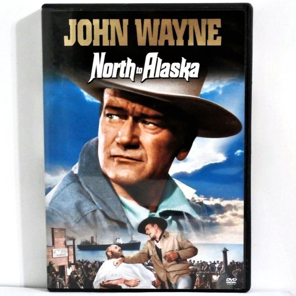 NORTH TO ALASKA DVD 1960/1988 Widescreen John Wayne, Stewart Granger, Fabian